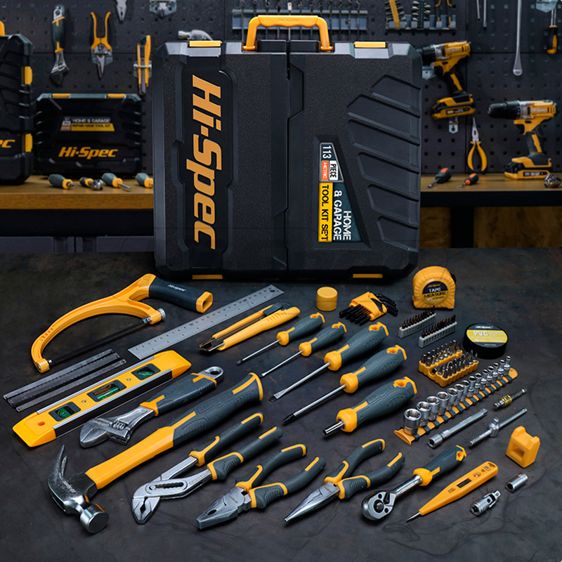 Kit Maleta com 200 Ferramentas em Aço-Cromo