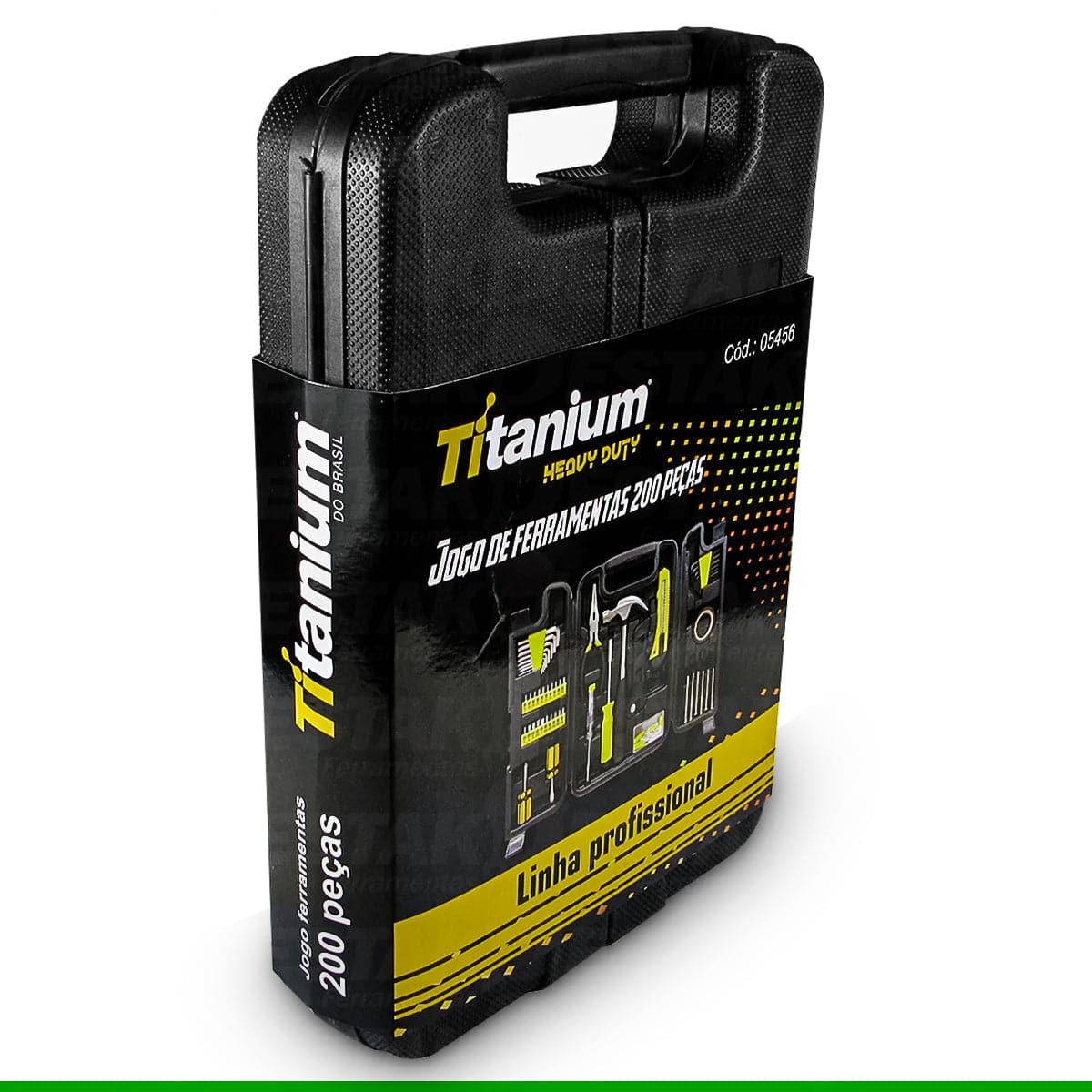 Kit De Ferramentas 200 Peças Maleta de Ferramentas Titanium