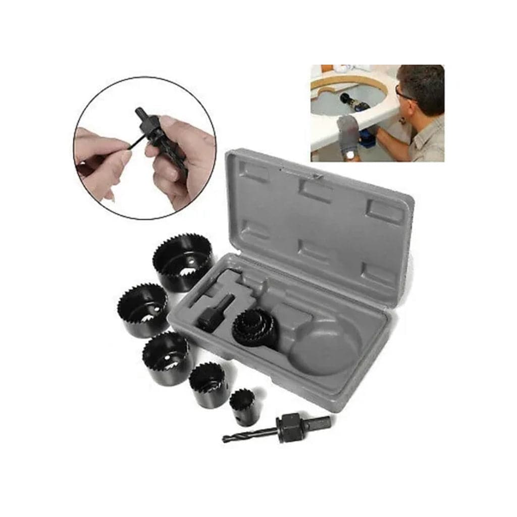 Jogo Serra Copo 11 Peças 19mm Ao 64mm Para Madeira