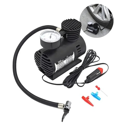 Mini Compressor Ar Portatil 300psi 12v Pneu Carro Bicicleta