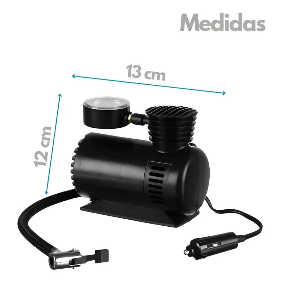 Mini Compressor Ar Portatil 300psi 12v Pneu Carro Bicicleta