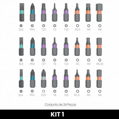 Milti Tools - Caixa de Ferramentas Multifuncional 33 em 1