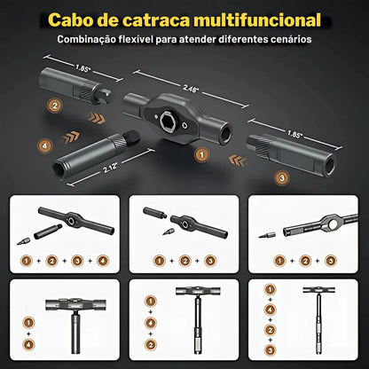 Milti Tools - Caixa de Ferramentas Multifuncional 33 em 1