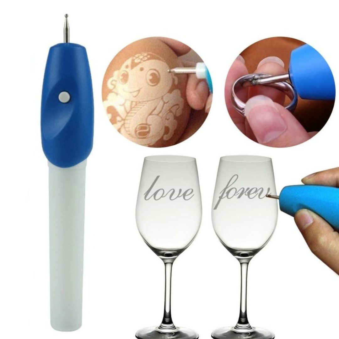 Caneta De Gravação Elétrica Sem Fio | Drawing Pen