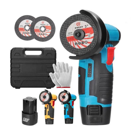 Esmerilhadeira PowerGrind Industrial Portátil + Brindes Exclusivos