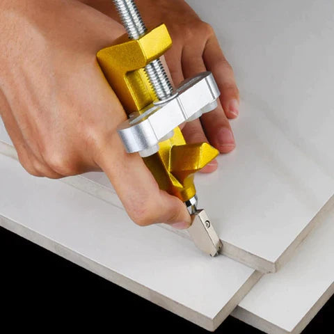 Ferramenta Riscador e Cortador Multifuncional | Telha, Vidro, Azulejo e Espelho