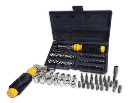 Furadeira Impacto Schulz 500w Com Jogo 41 Peças e Brocas