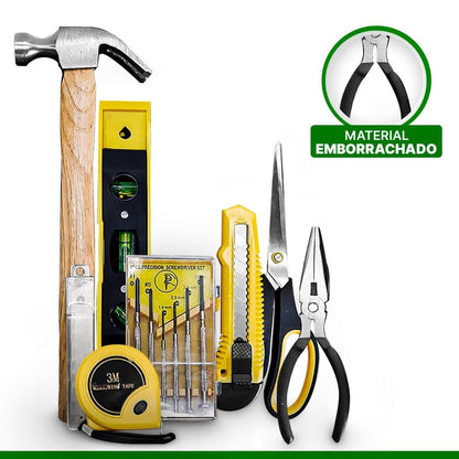 Jogo De Ferramentas Com 23 Peças Aço Carbono Titanium