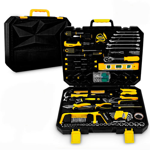 Jogo De Ferramentas Profissional Multiuso 156 Peças Com Maleta