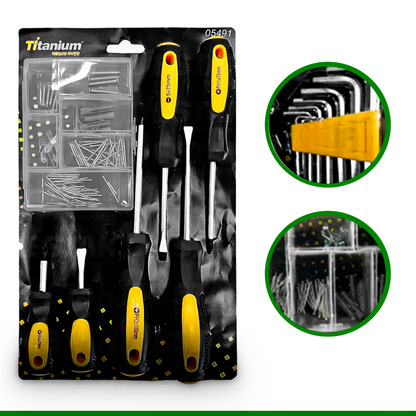 Jogo De Ferramentas Titanium 106 Peças