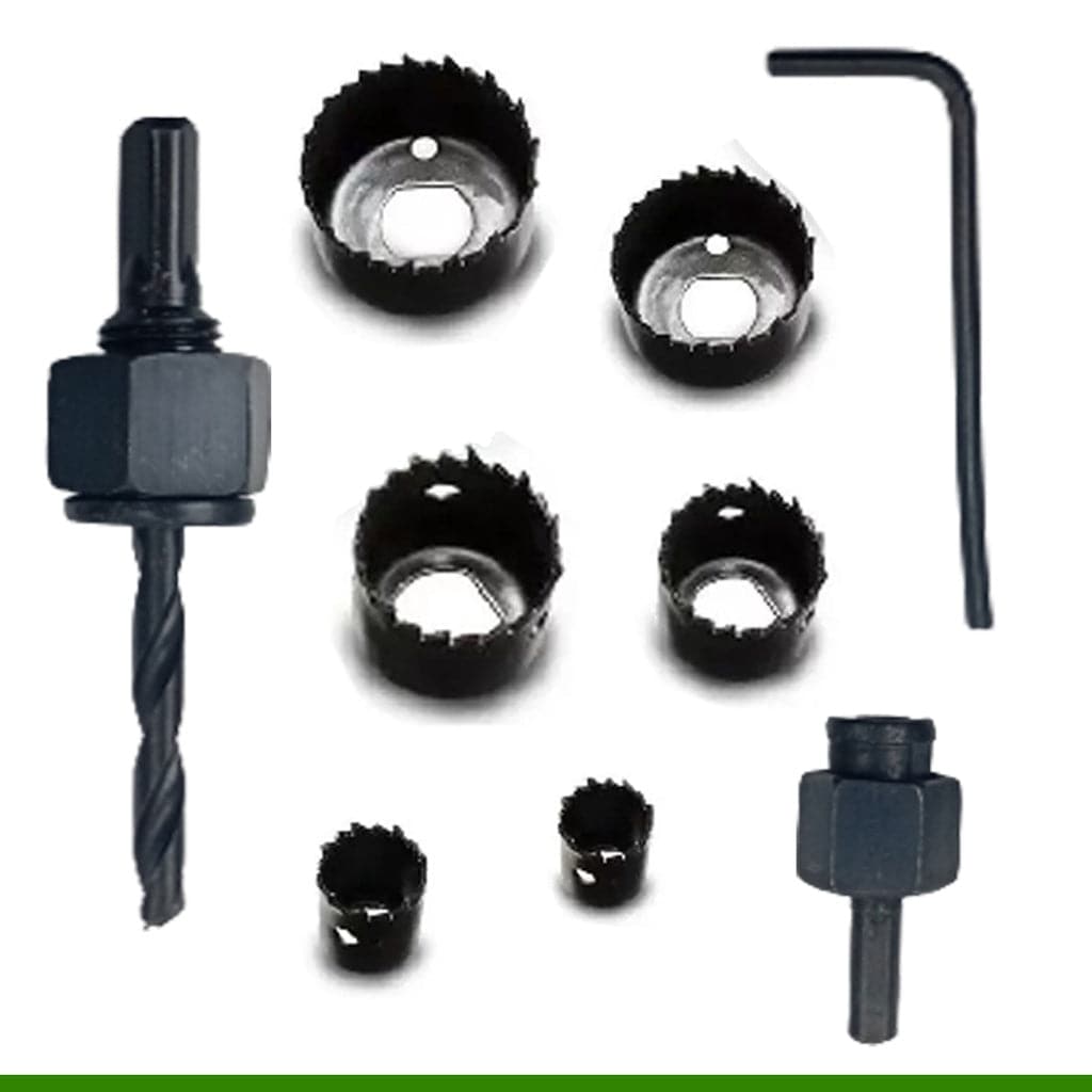 Jogo Serra Copo 11 Peças 19mm Ao 64mm Para Madeira