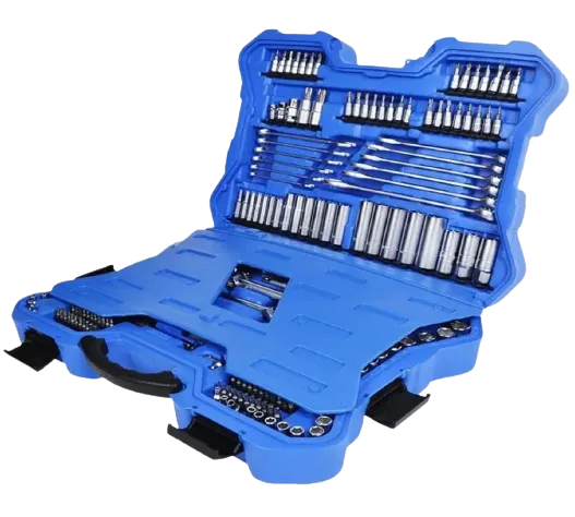 Kit maleta de ferramentas com 214 peças