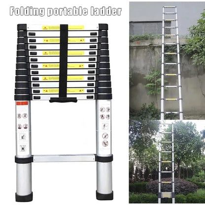 Escada Telescopica De Aluminio 5 Metros 13 Degraus
